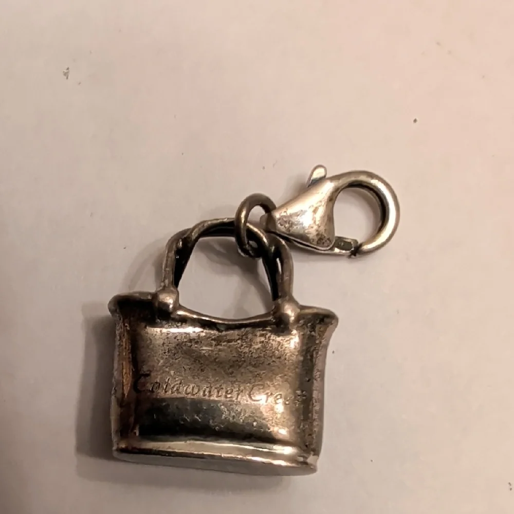 Vintage Sterling Silver Handbag Charm - Picture 3 of 6
